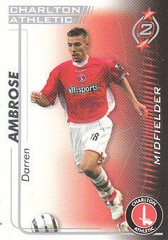 Darren Ambrose Charlton Athletic 2005/06 Shoot Out #105